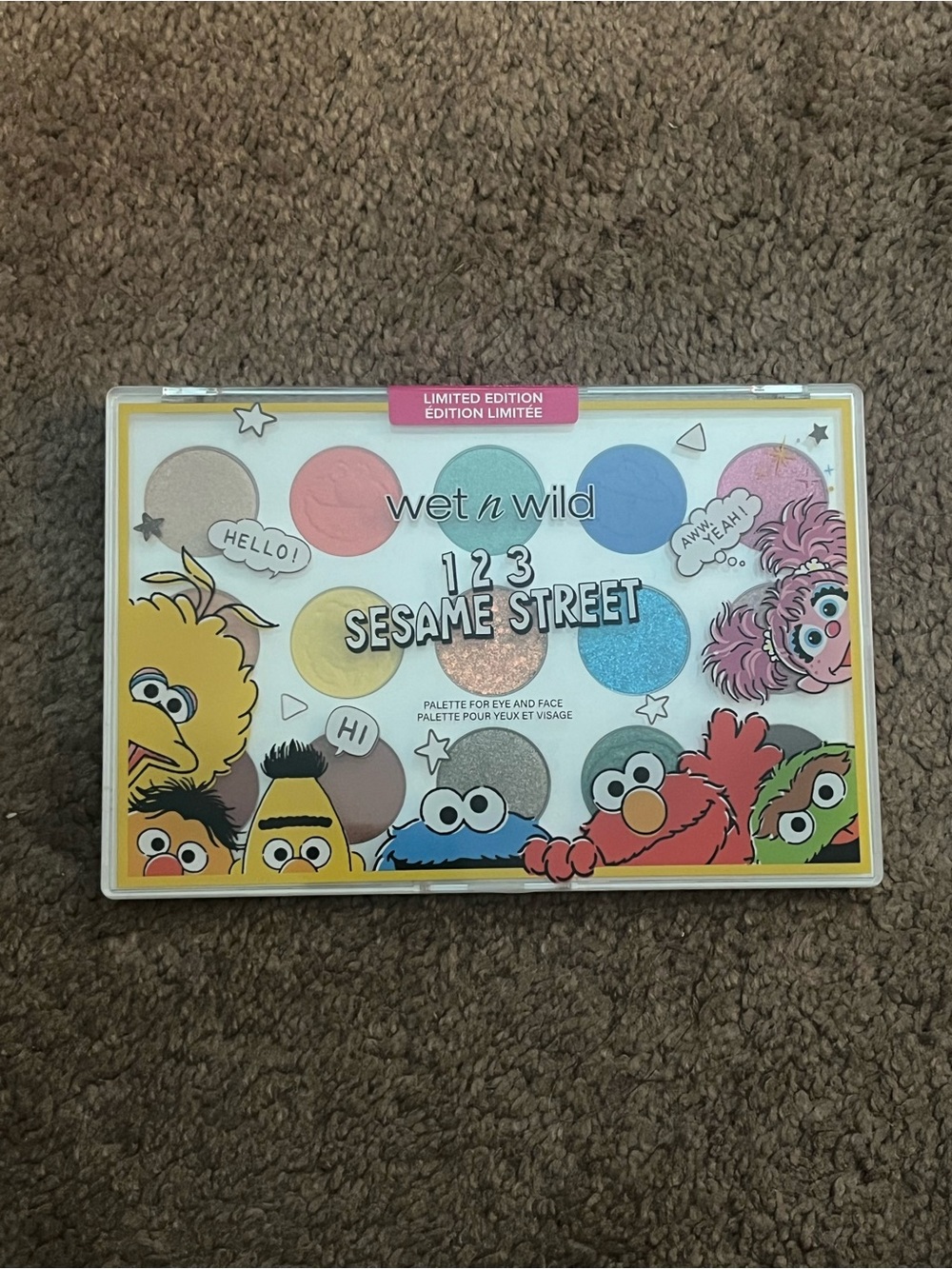 Makeup palette (Sesame Street)